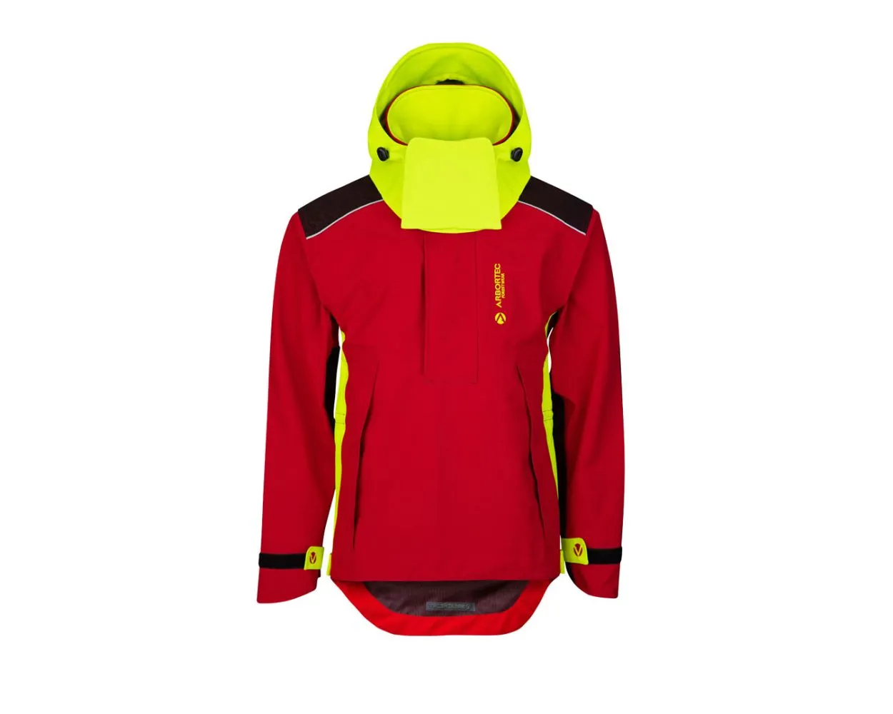 Arbortec Heavy Duty Half Zip Breathedry® Smock, Red