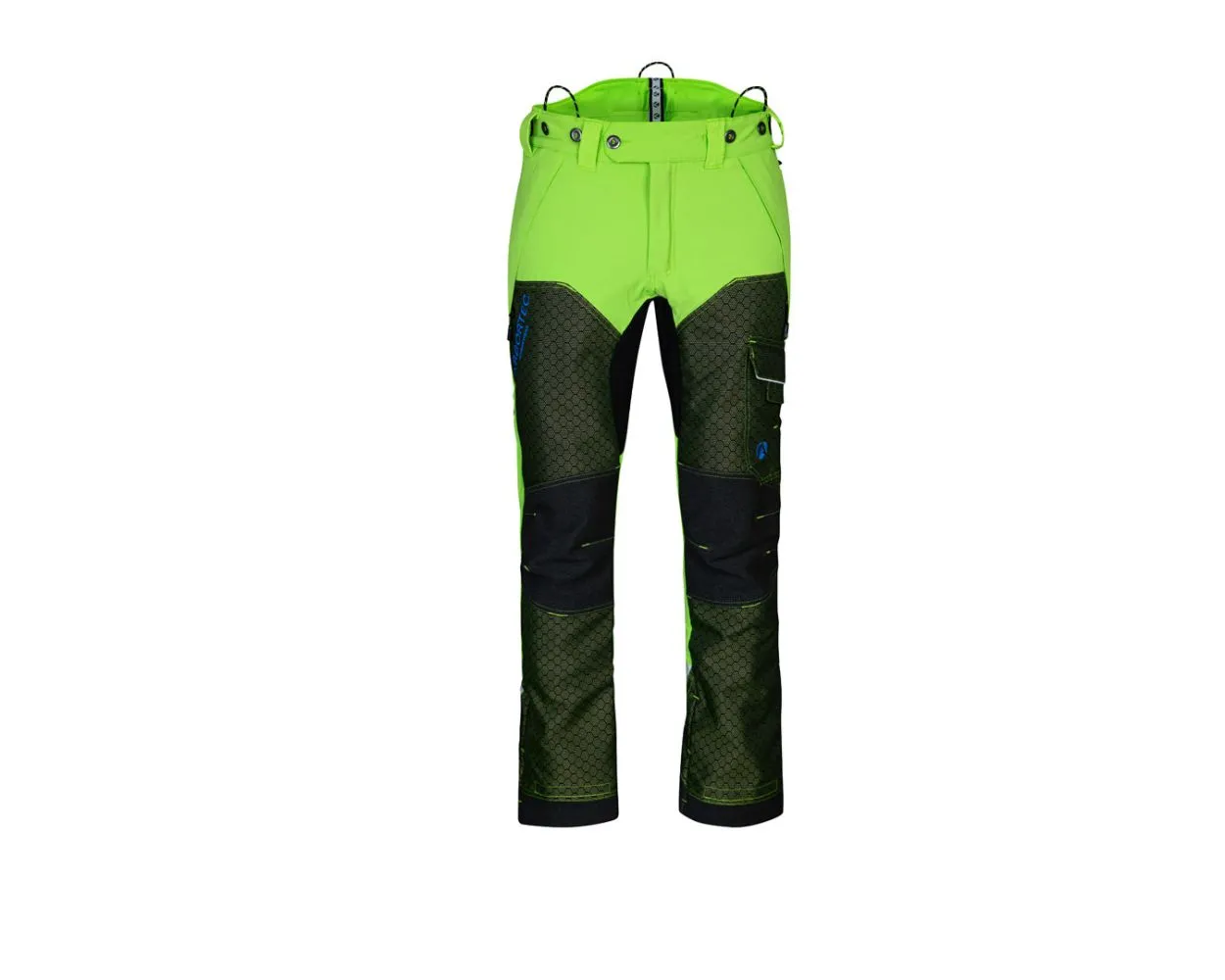 Arbortec Deep Forest Chainsaw Trousers Design C/Class 1, Lime
