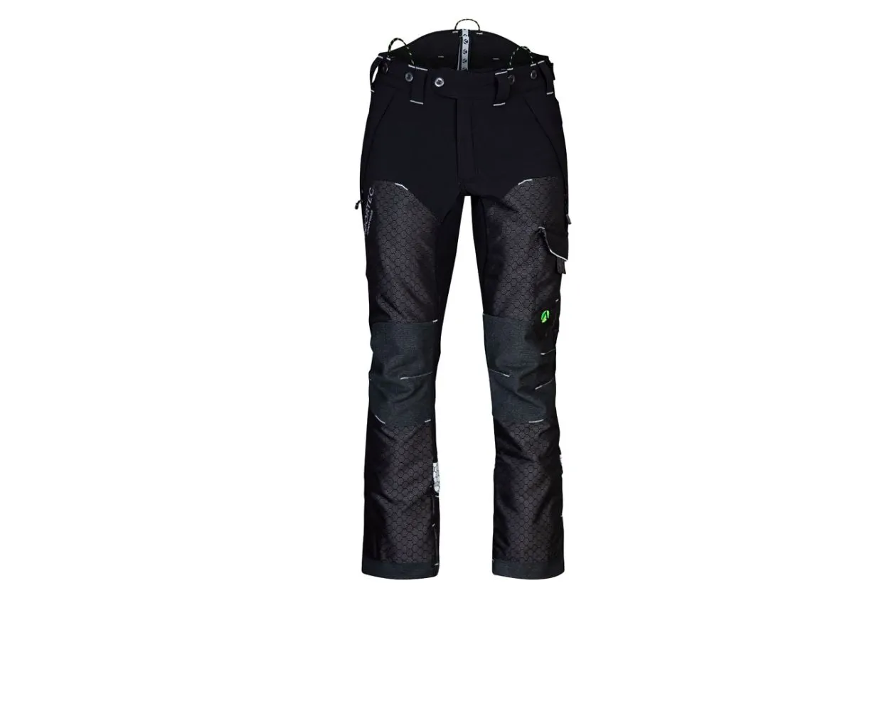 Arbortec Deep Forest Chainsaw Trousers Design A/Class 1, Black -
