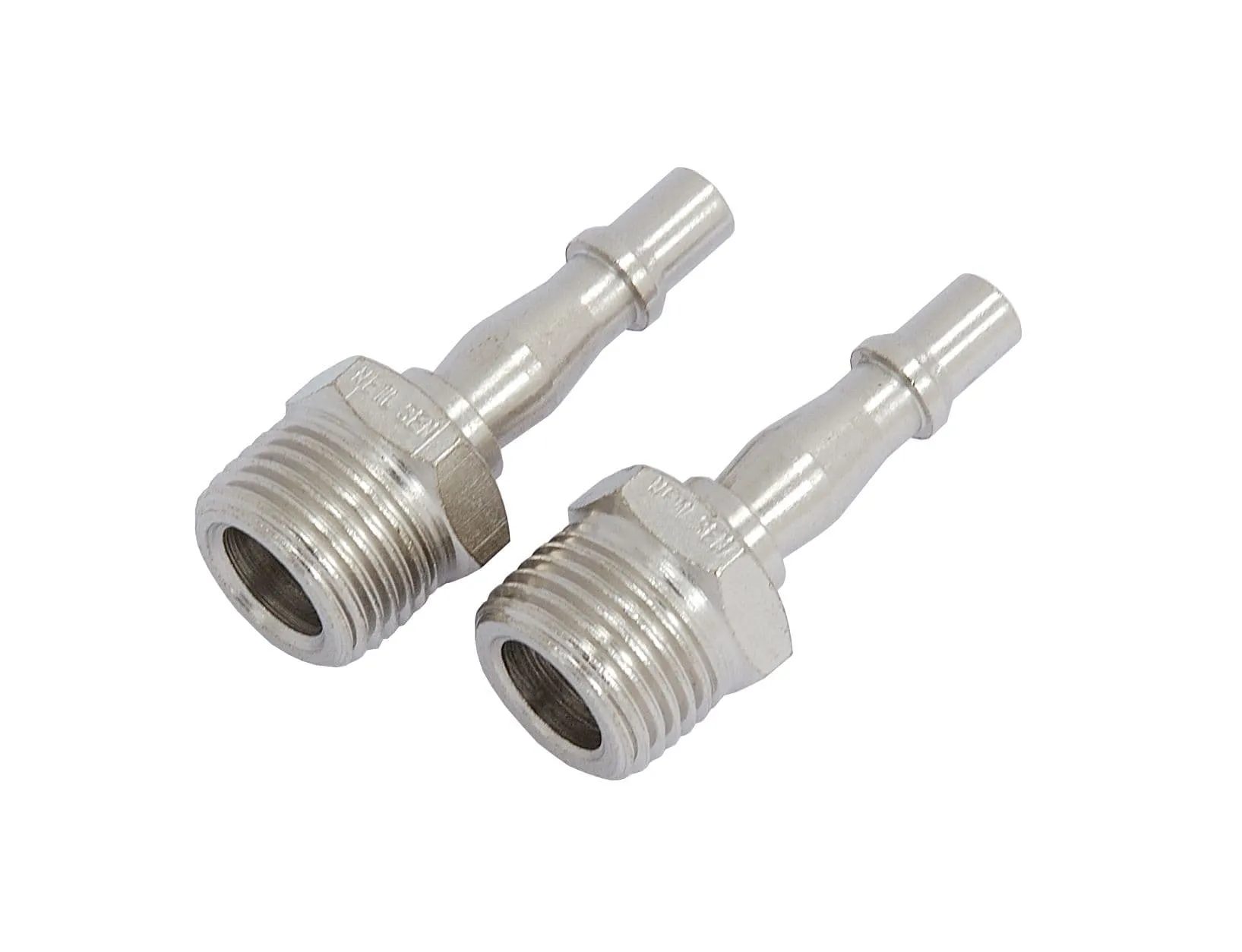 1/2" Bsp Male Air Line Quick Release Bayonet Couplers - 2pc