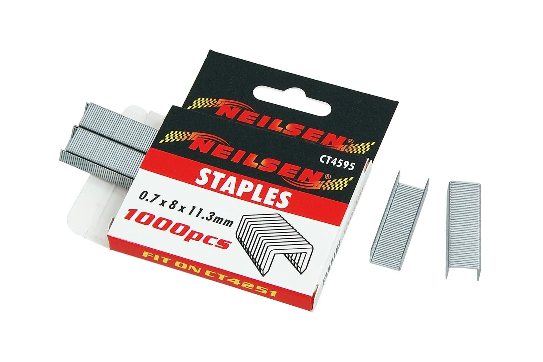 1000Pcs Staples - 0.7 X 8 X 11.3mm To Fit Ct4251 & Ct4250 Staple Gun