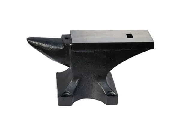 10Kg Blacksmith Single Horn Cast Iron Anvil, Powder Coated