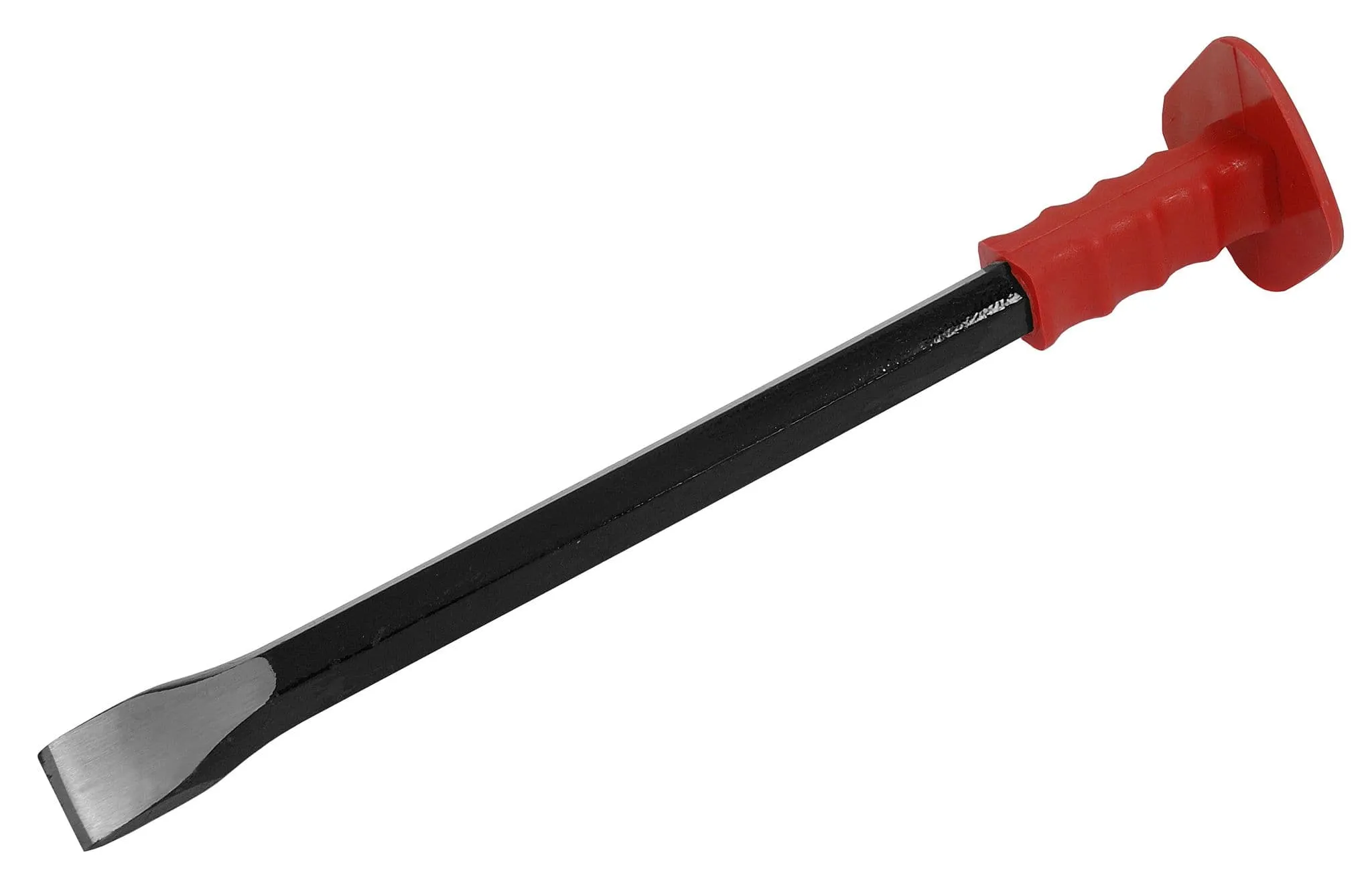 18" Bolster Chisel Octagonal Shaft & Rubber Guard -1" Wide