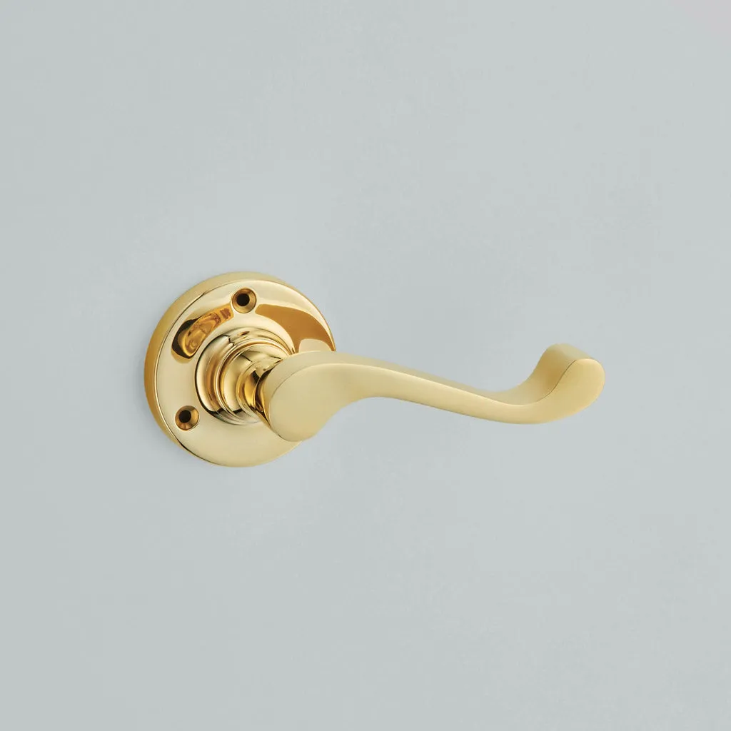 Lichfield Lever On Round Rose - 1902