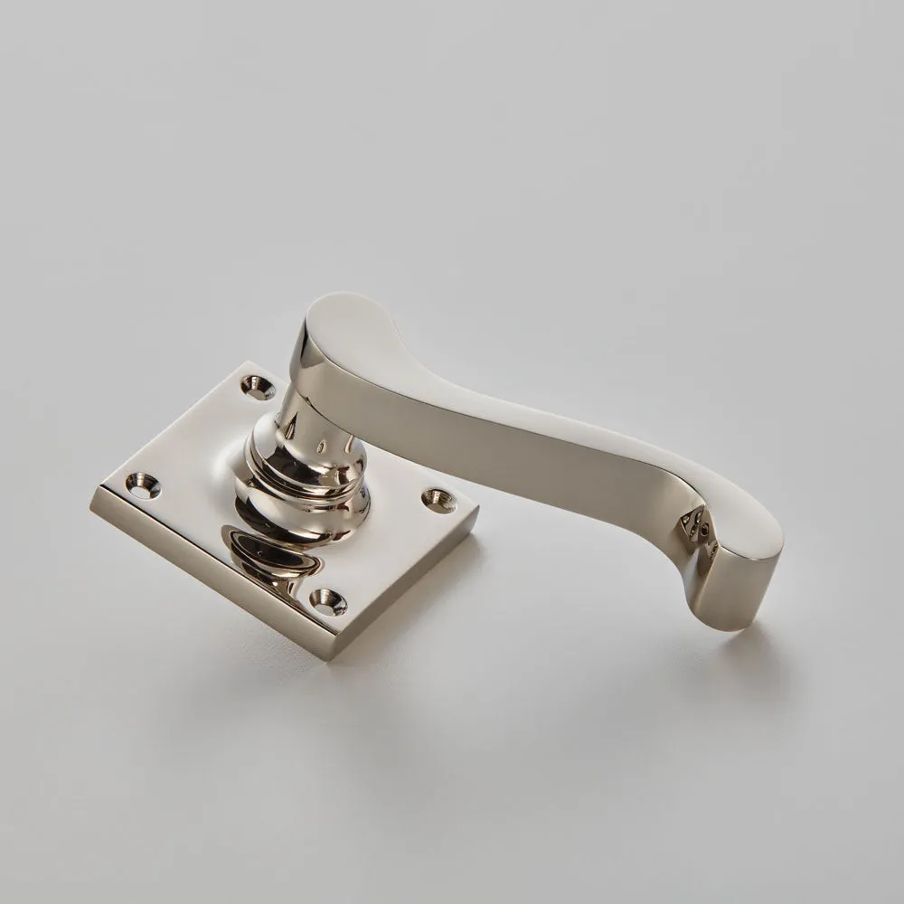 Sheringham Lever Latch on Square Rose - 2145