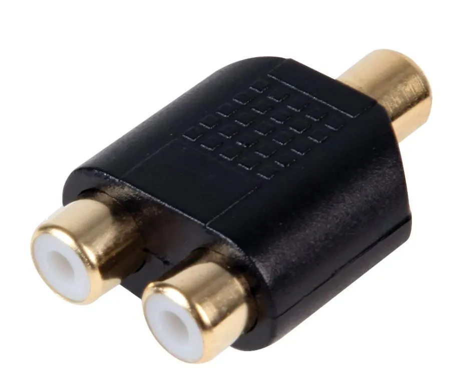 Pro-Signal RCA Phono Socket Splitter Adaptor