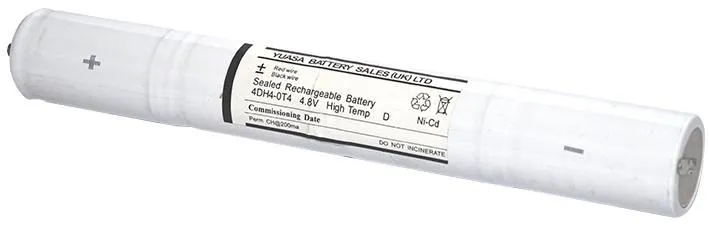 YUASA YU-Lite 4.8V 4Ah Ni-Cd Emergency Lighting Battery Pack