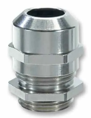 WISKA EMSKV M16 Brass Nickel Plated Cable Gland, IP68/69, 4.5-10mm
