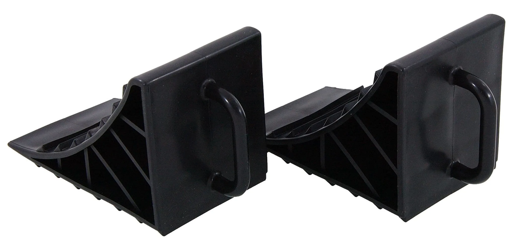 2pc Wheel Chock Wedges With Handle