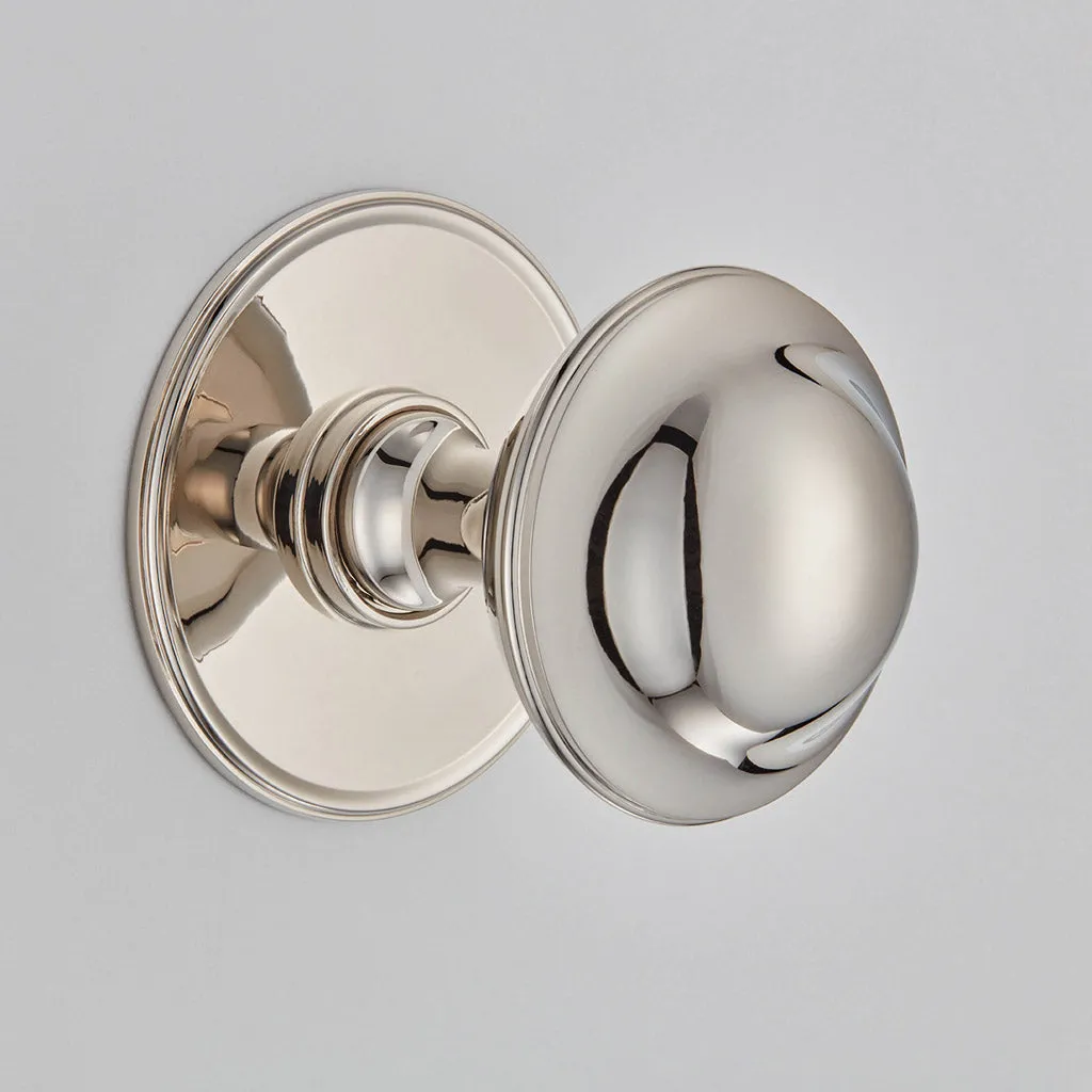 Plain Round Centre Door Knob - 4175 - 3