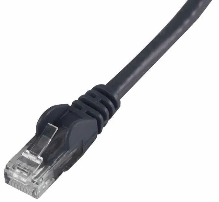 Pro Signal 0.5m Cat6 UTP Ethernet Patch Cable, Black