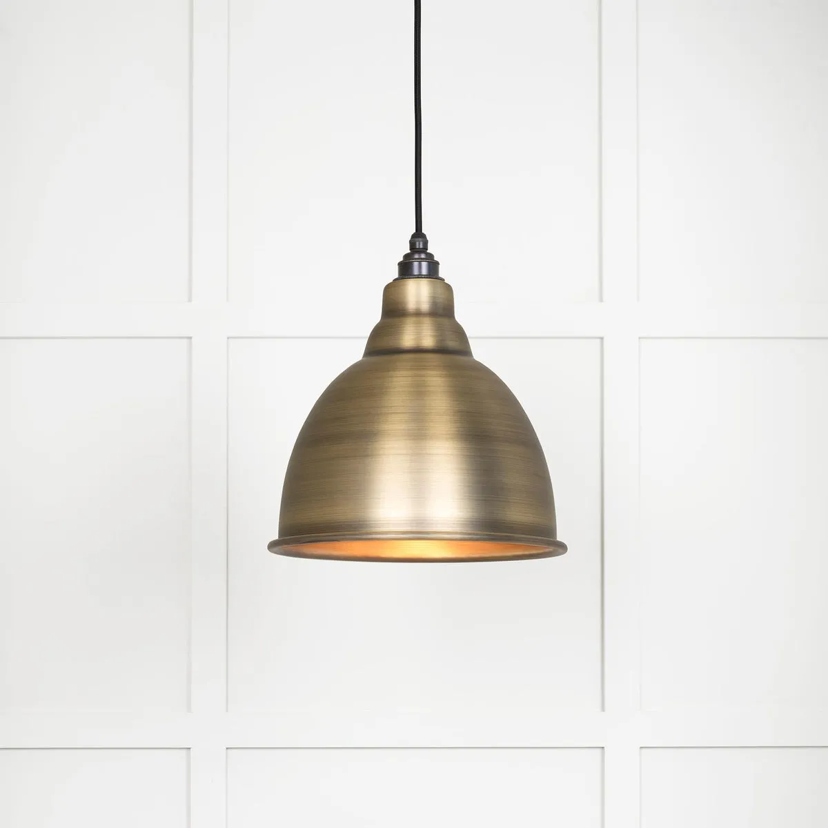 Aged Brass Brindley Pendant