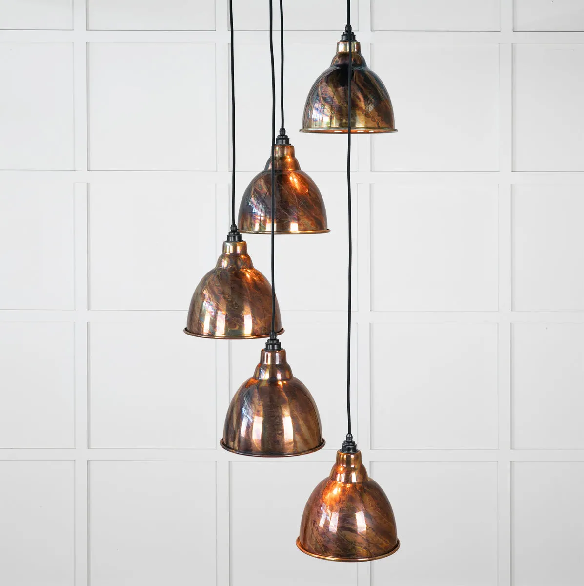 Burnished Brindley Cluster Pendant