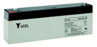 YUASA Yucel 12V 2.1Ah Sealed Lead Acid Battery