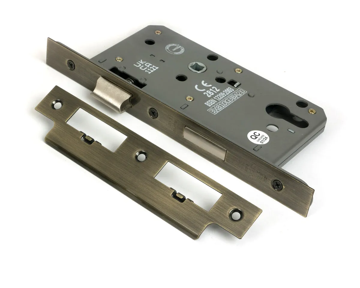 Euro Din Sash Lock - 72mm Centre