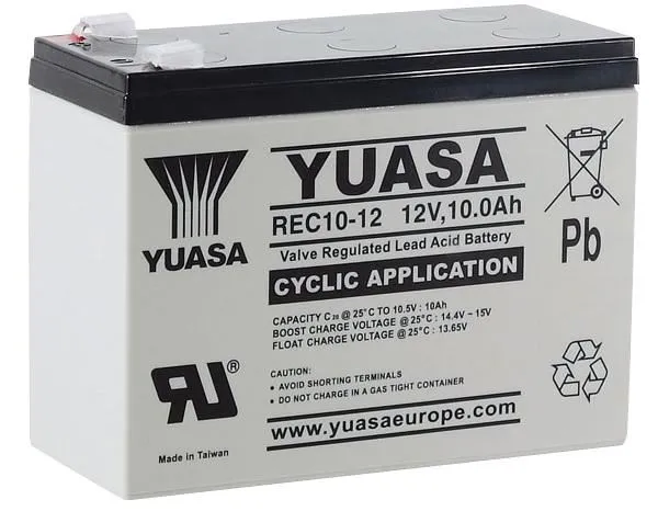YUASA 12V 10Ah Sealed Lead Acid Battery
