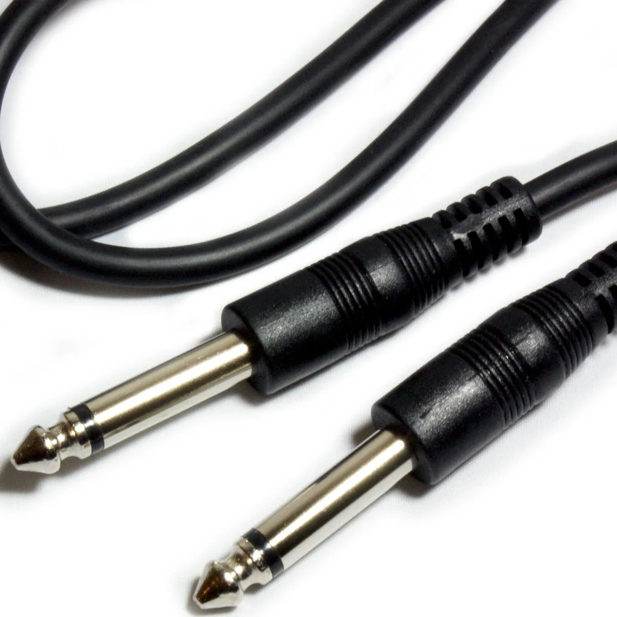 10m 6.35mm Mono Male to Male Guitar Cable ¼" Instrument Audio Jack Plug Lead