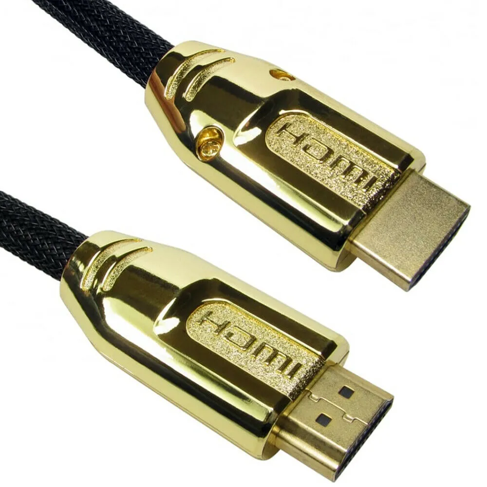 ThatCable 2m HDMI High Speed with Ethernet Cable Lead 4K Male to Plug HD TV