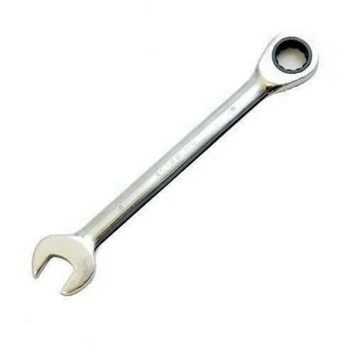 10mm Fixed Head Ratchet Combination Spanner Metric Gear