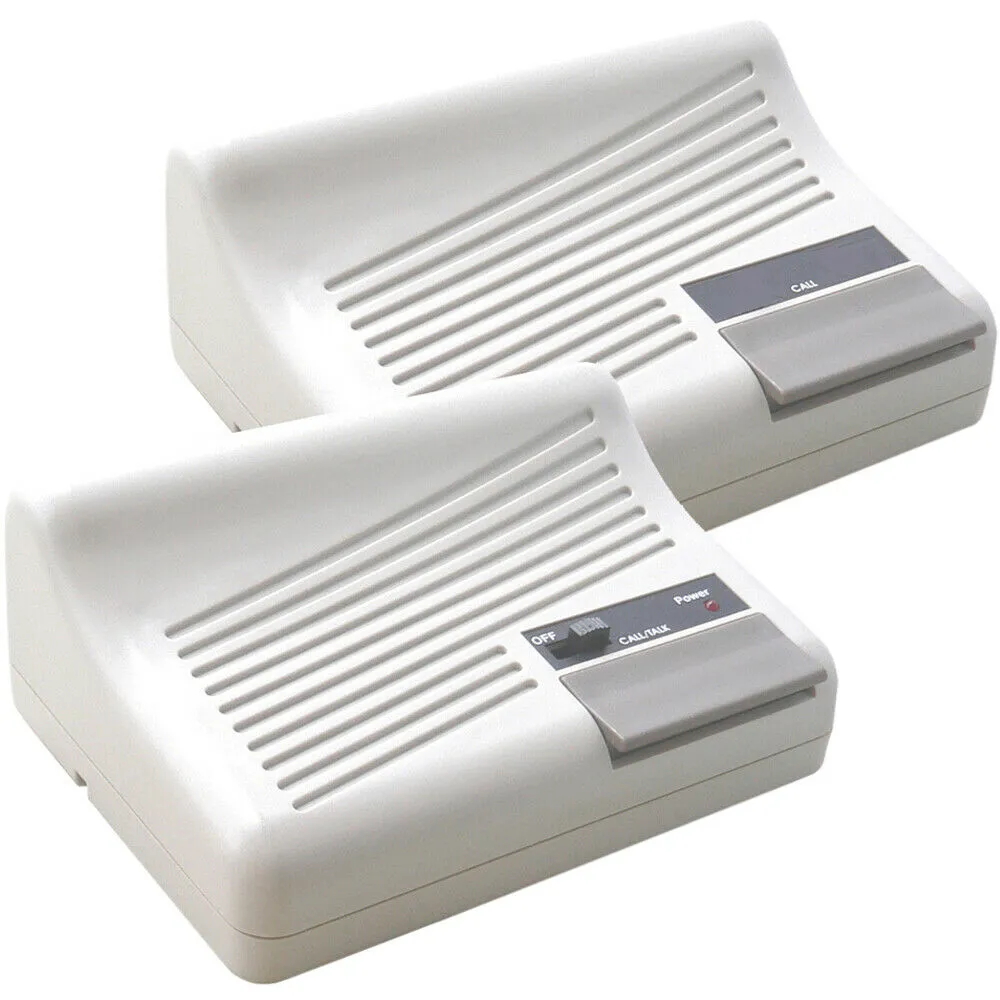 Desktop Talk Speaker Intercom System CABLE INCLUDED Office Microphone Chime