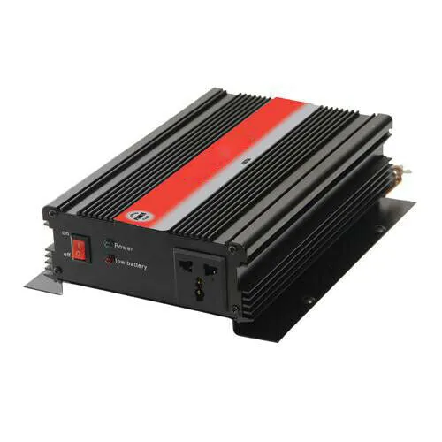 1000W 12V Inverter For Car Caravan Boats Camping Battery Terminal Connectors
