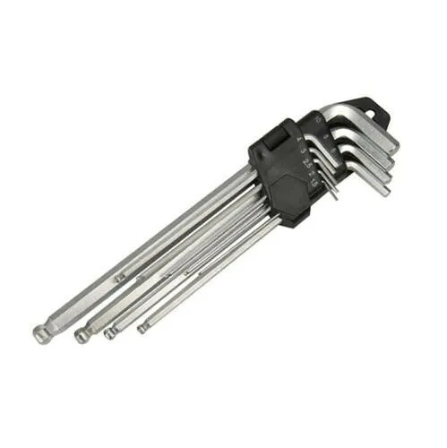 9 Piece 1.5mm 10mm Hex Allen Key Ball End Expert Set Allan