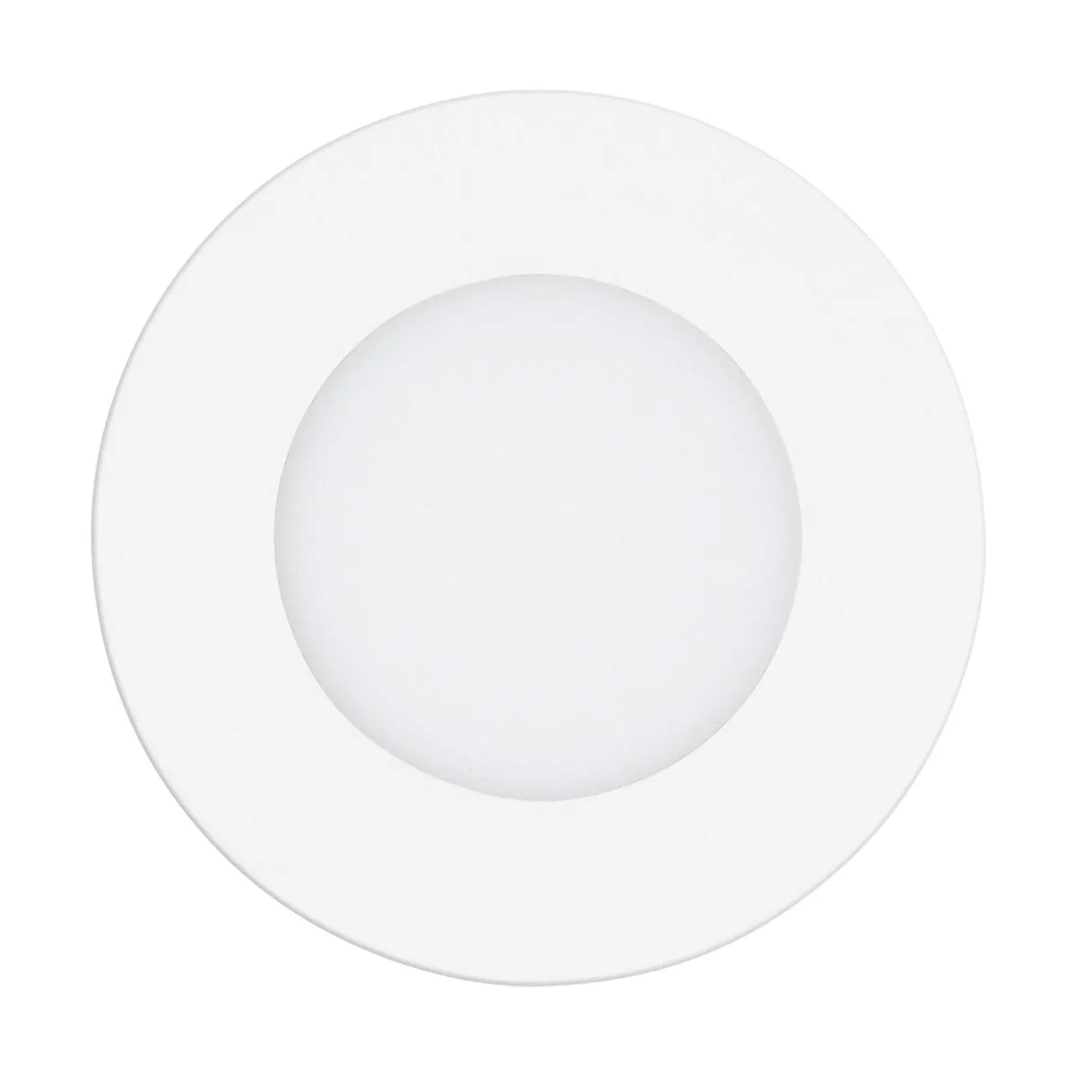 Wall Flush Ceiling Light Colour White Shade White Plastic Bulb LED 5W Included