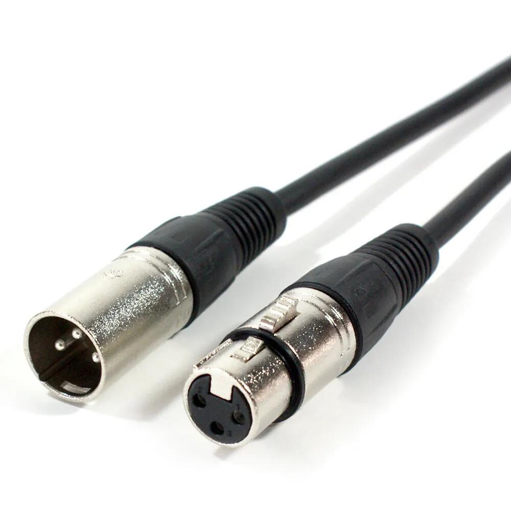 30m XLR Male To Female Long Microphone Mic Cable Lead Microphone & Speaker