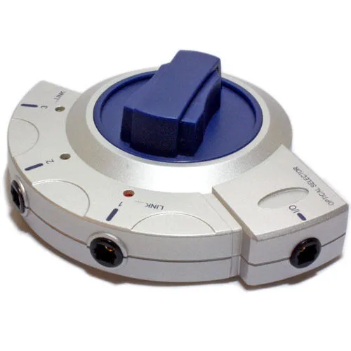 Optical Cable Switch 3 Input 1 Output TOSlink SPDIF Audio Splitter Junction Box