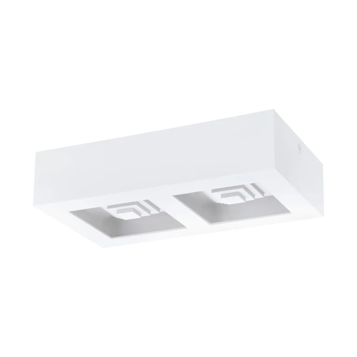 Wall / Ceiling Light Modern White Box Lamp 255mm x 140mm 6.3W Built in LED