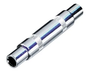 REAN 2-Pole 6.35mm (1/4 inch) Jack Socket-to-Socket Adaptor