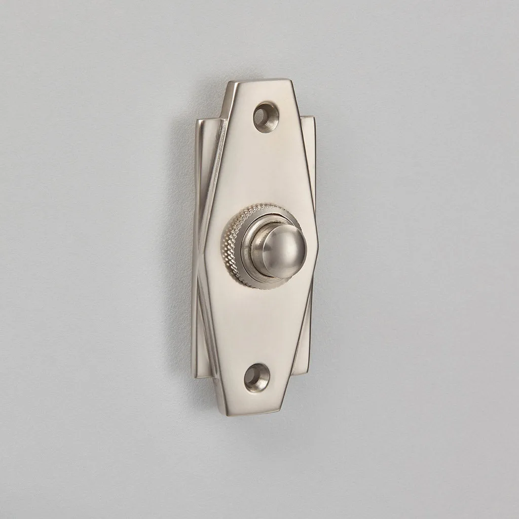 Art Deco Bell Push - 7015