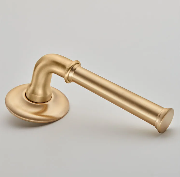 Grace Door Handle on Arc Covered Rose - 7020COV57D