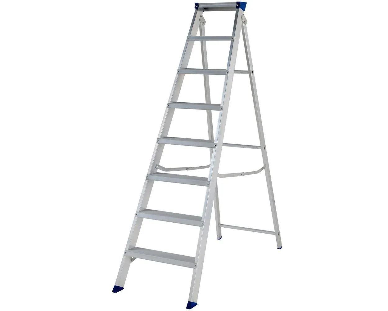Werner Master Trade Swing-Back Step Ladders, 8 treads