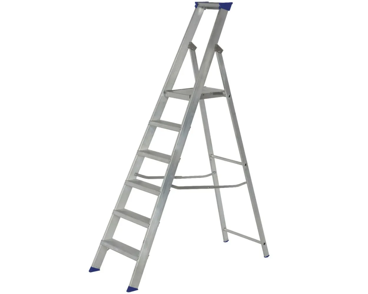 Werner MasterTrade™ Platform Step Ladder, 6 tread