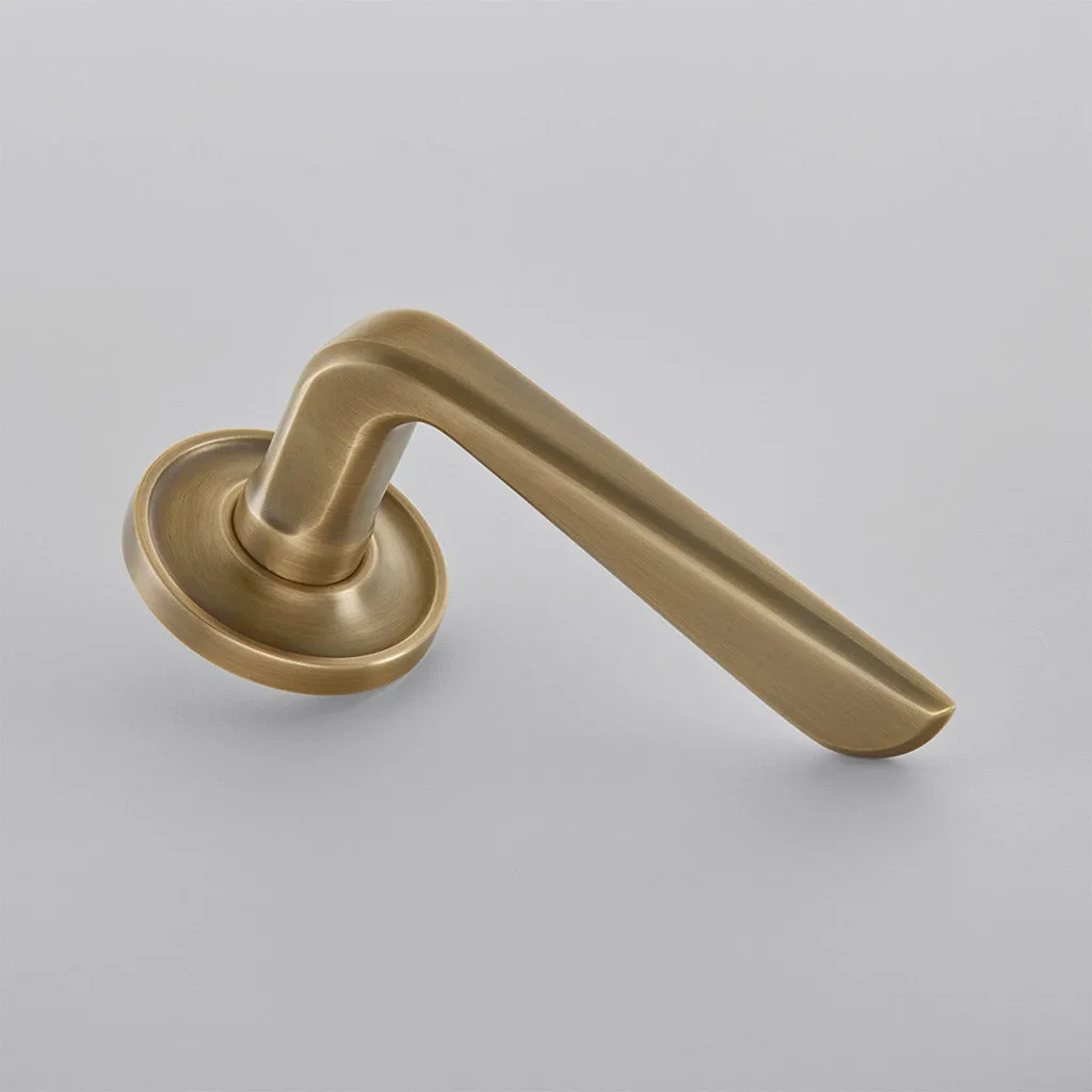 Celeste Door Handle on a Raised Edge Covered Rose - 7220COV57B