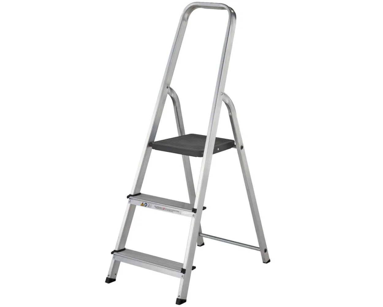 Werner 740 Series High Handrail Step Ladder, 3 rungs