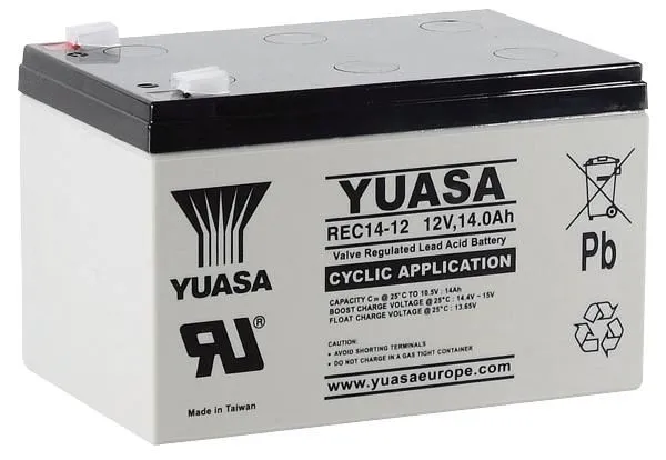 YUASA 12V 13Ah VRLA Deep Cycle Battery