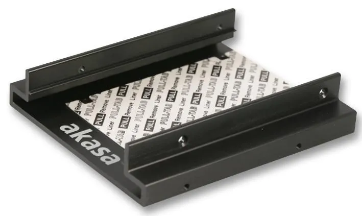 AKASA Dual 2.5″ SSD/HDD Mounting Kit for 3.5″ Drive Bay