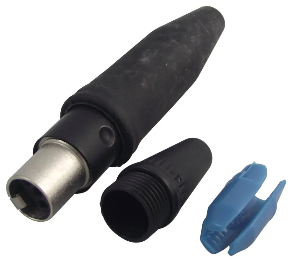REAN Mini-XLR Socket, 4 Pole, Waterproof