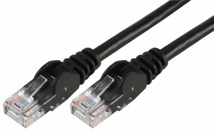 Pro Signal 15m Cat5e Snagless UTP Ethernet Patch Cable, Black