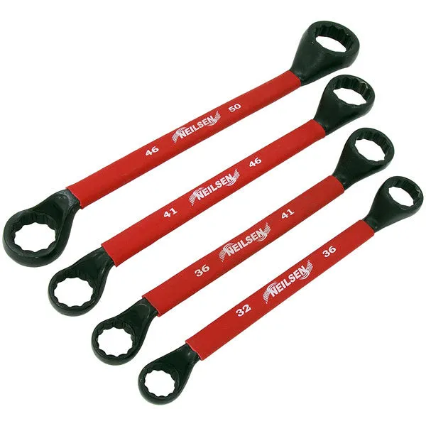 CT0512 - Ring Spanner Jumbo 4pc 32X36 36X41 41X46 46X50