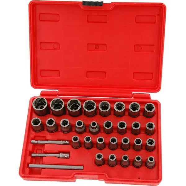CT7003 - 32pcs  Master Twist Socket Removal Set 6-19mm