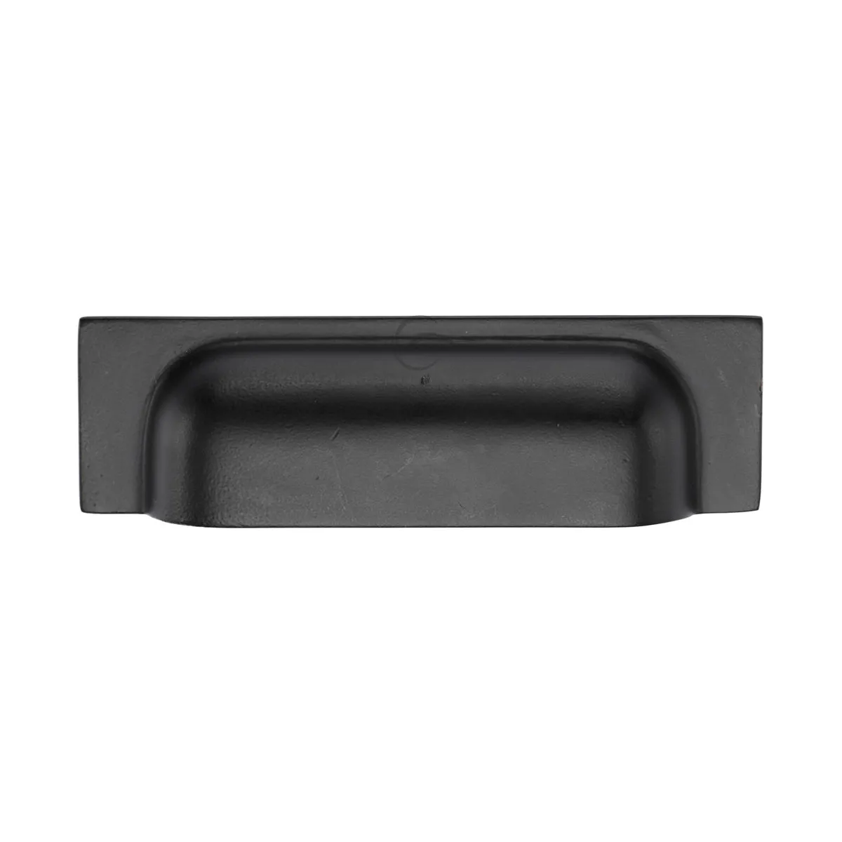 Matt Black Iron Military Cabinet Drawer Pull