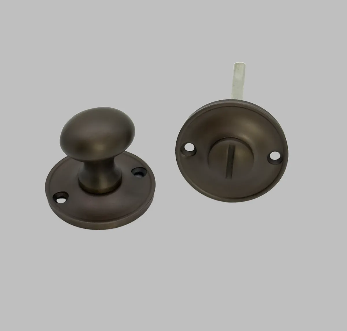 Beau Hardware Privacy Thumbturn & Release - Dark Matt Bronze
