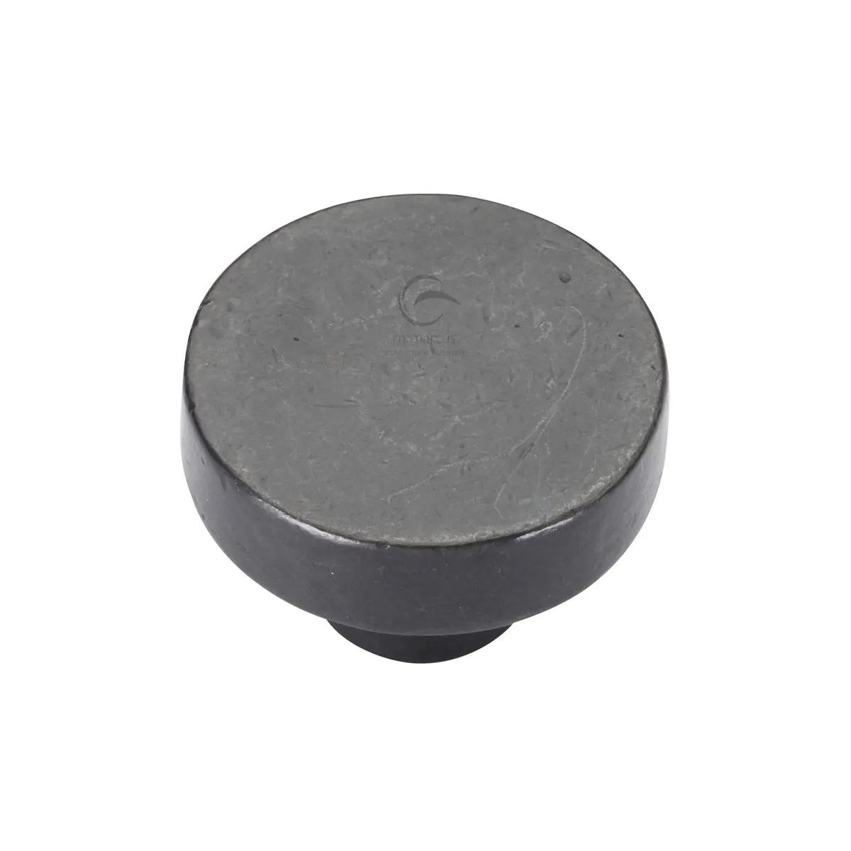 Rustic Bronze Round Disc Cabinet Knob