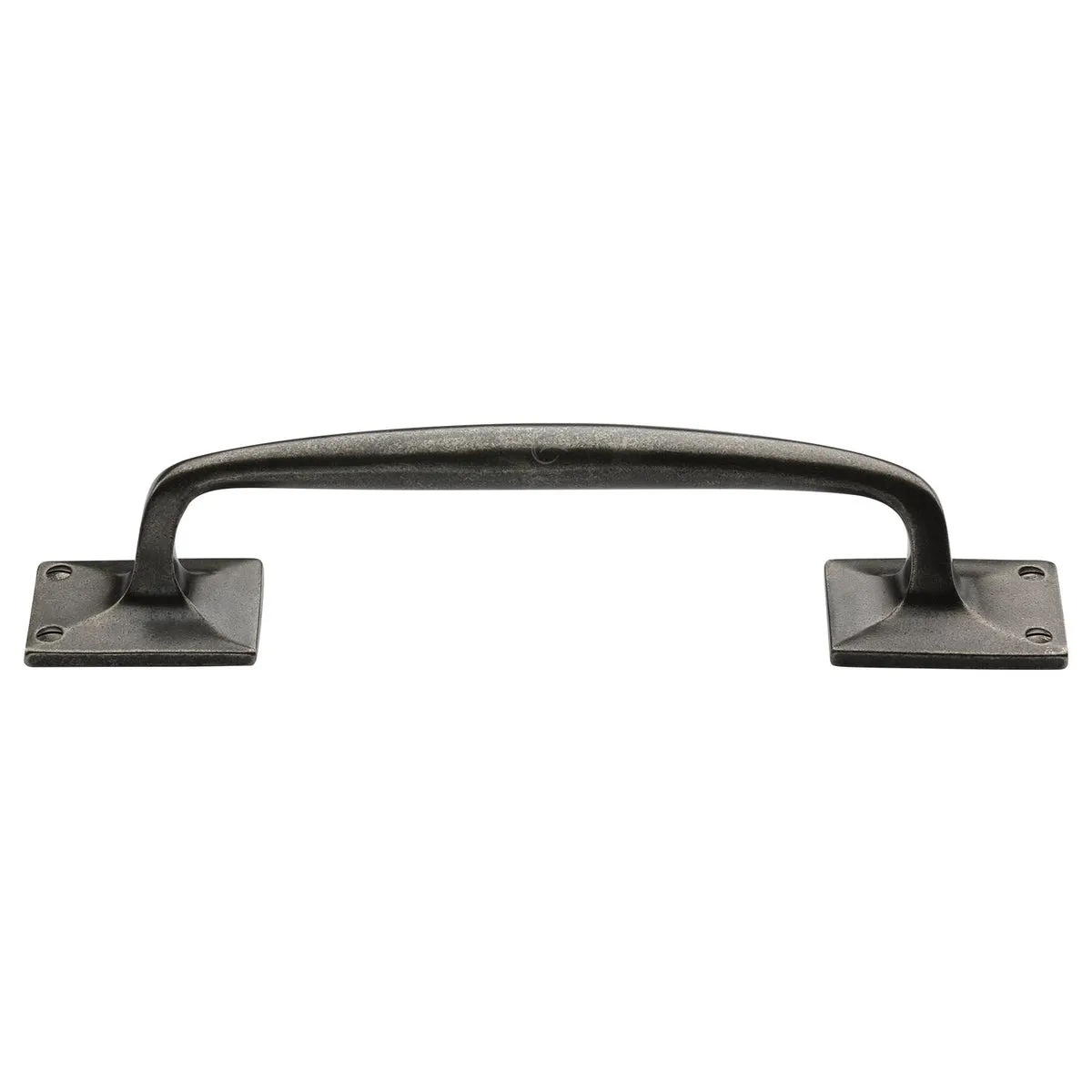 Rustic Pewter Offset Cabinet Pull Handle