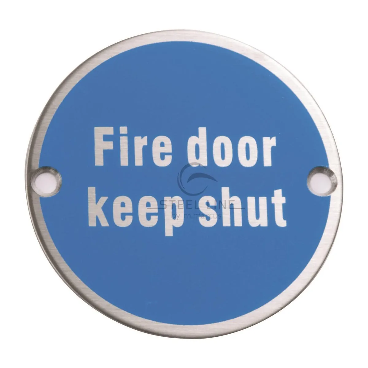 Fire Door Keep Shut Engraving