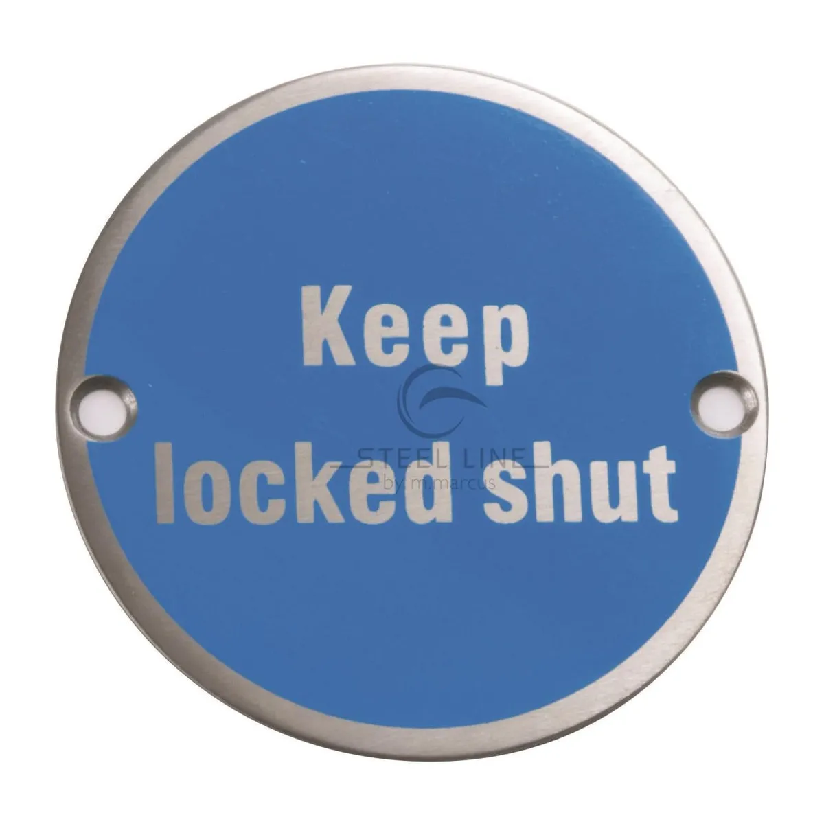 Keep Locked Shut Engraving