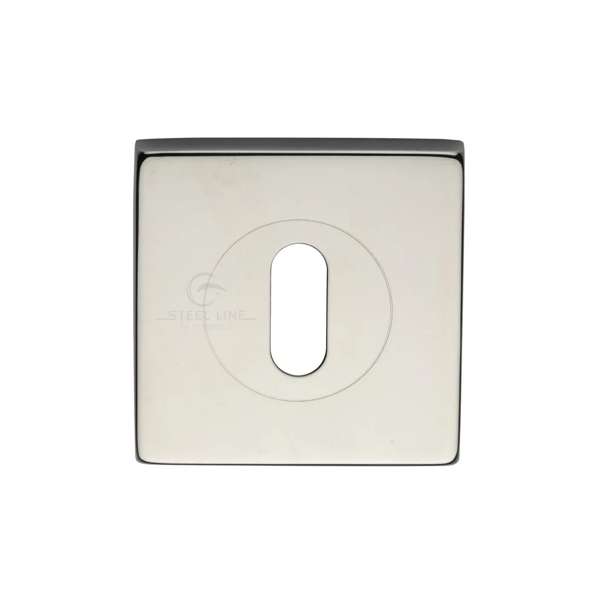Steel Line Square Key Escutcheon